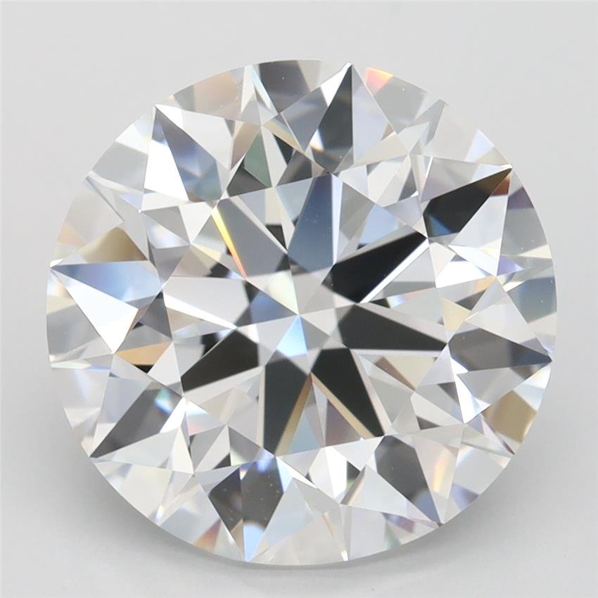 4.89ct E IF Rare Carat Ideal Cut Round Lab Grown Diamond