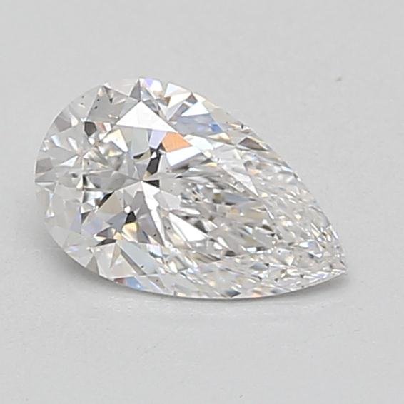 0.84ct E VS2 Rare Carat Ideal Cut Pear Lab Grown Diamond