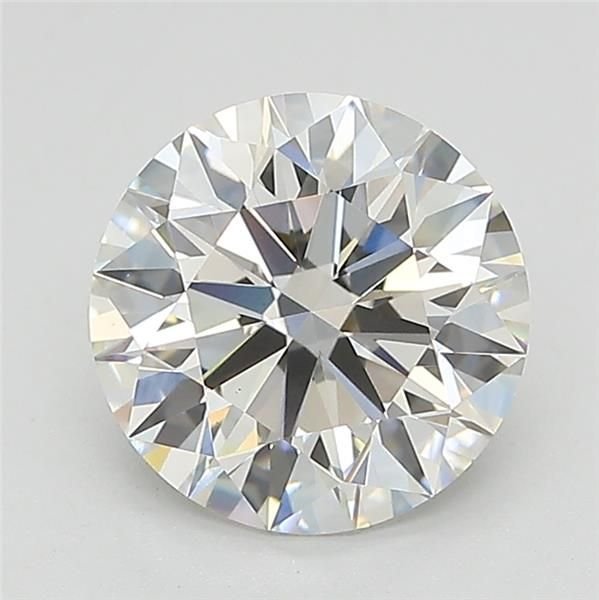 2.07ct F VS1 Rare Carat Ideal Cut Round Lab Grown Diamond