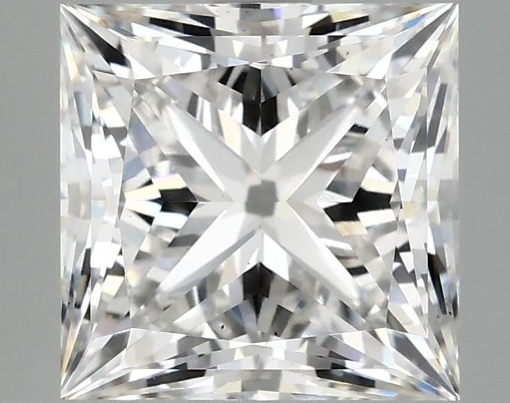 3.98 Carat Princess Lab Diamond