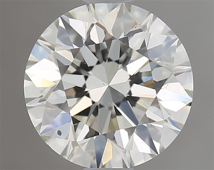 1.31ct K SI2 Rare Carat Ideal Cut Round Diamond