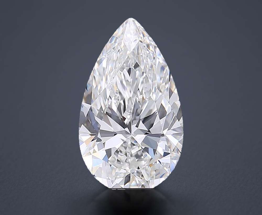 3.18 Carat Pear Lab Diamond