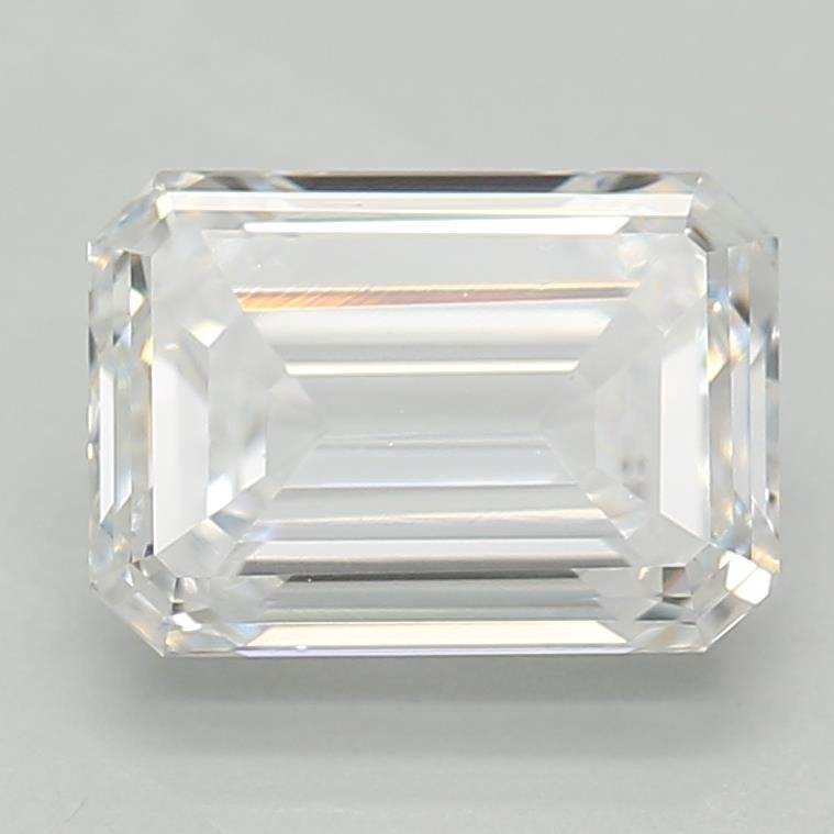 1.01ct D VVS2 Very Good Cut Emerald Lab Grown Diamond