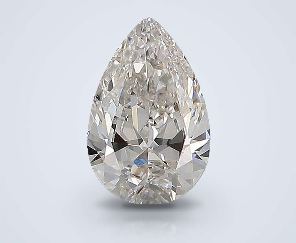 0.80 Carat Pear Natural Diamond