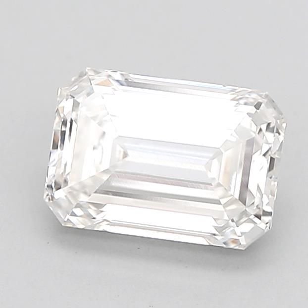 1.70ct F VS1 Rare Carat Ideal Cut Emerald Lab Grown Diamond