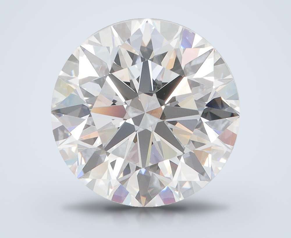 4.54 Carat Round Lab Diamond