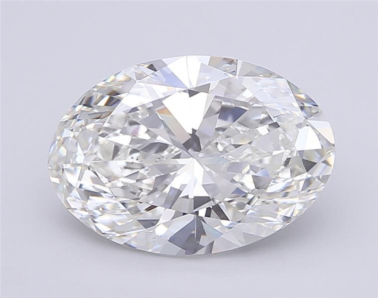 9.00ct G VS2 Rare Carat Ideal Cut Oval Lab Grown Diamond