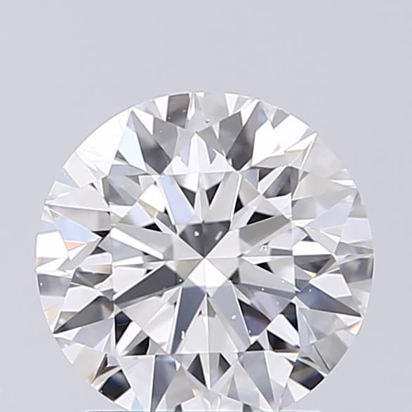 1.57ct D SI1 Rare Carat Ideal Cut Round Diamond