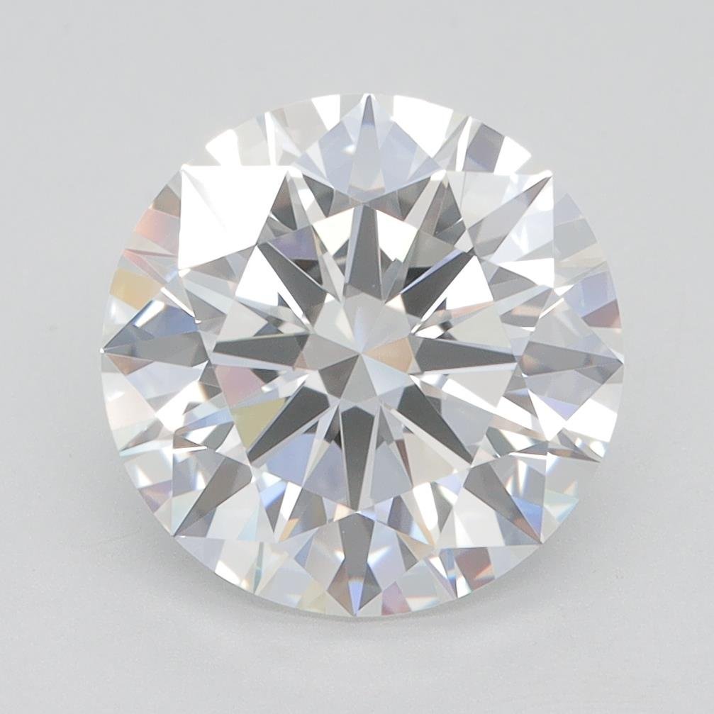 3.41ct G VVS1 Rare Carat Ideal Cut Round Lab Grown Diamond