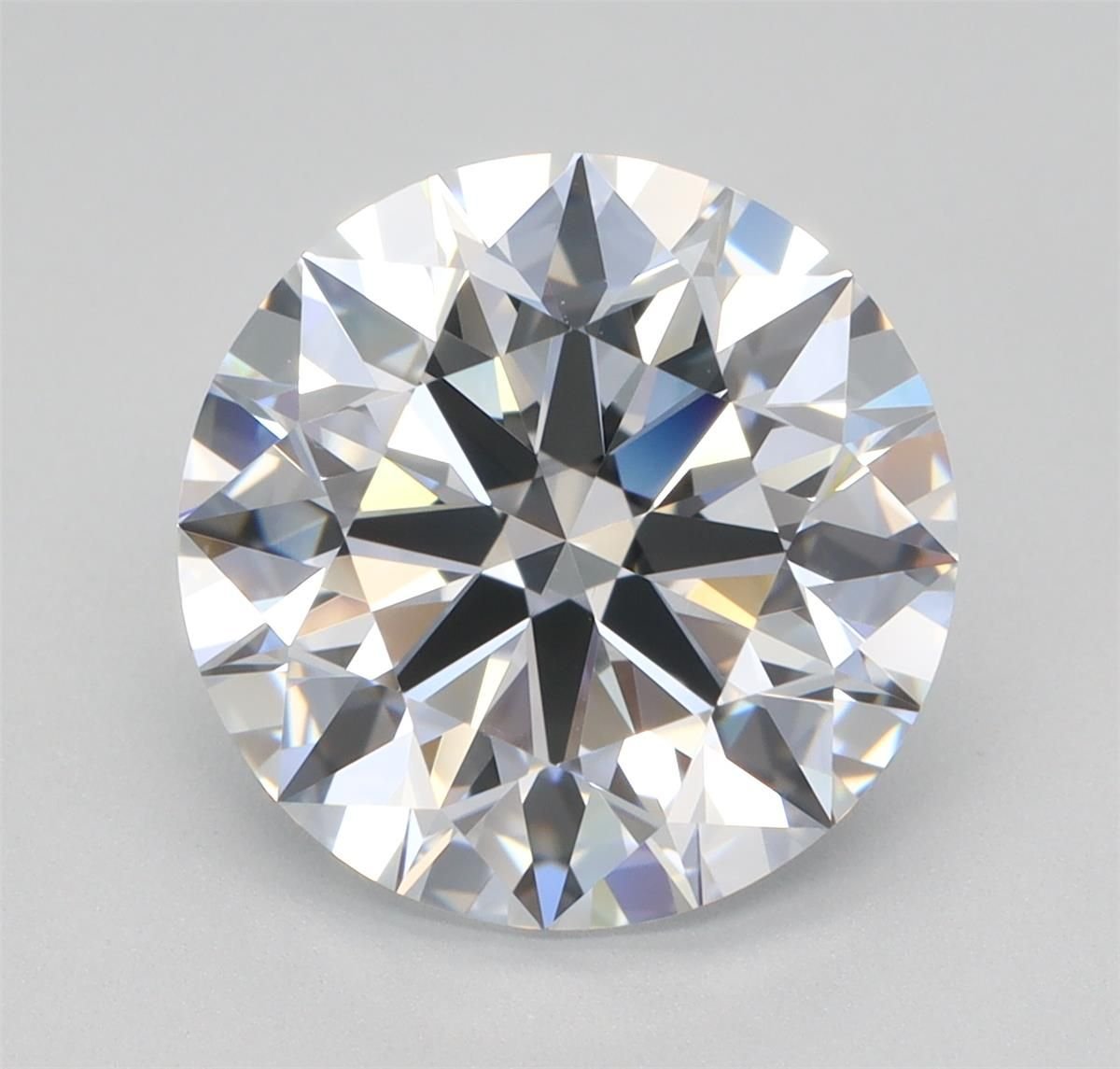 3.57ct E VS1 Rare Carat Ideal Cut Round Lab Grown Diamond