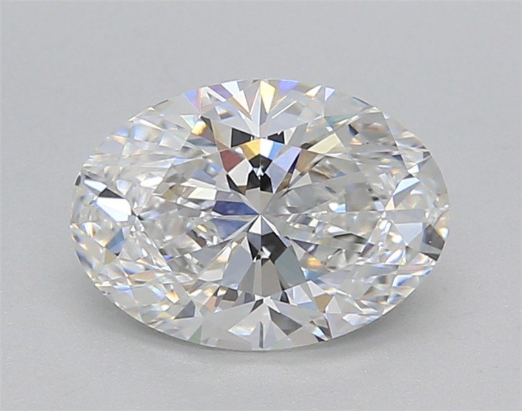 1.50ct D VVS2 Rare Carat Ideal Cut Oval Lab Grown Diamond