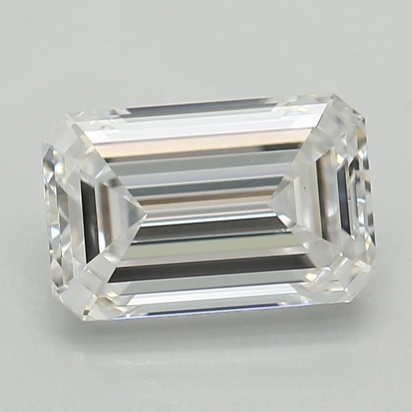 1.01ct D VS1 Excellent Cut Emerald Lab Grown Diamond
