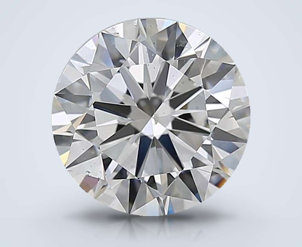 3.01 Carat Round Natural Diamond