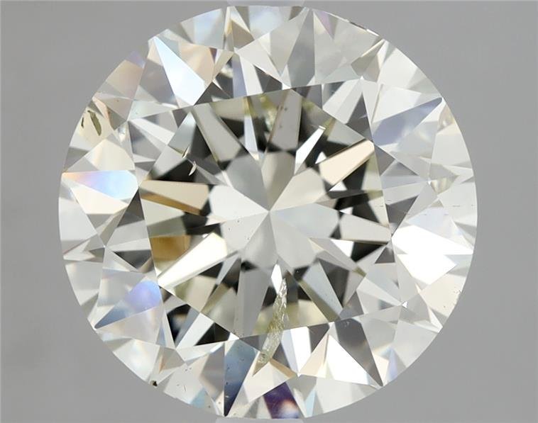 3.00ct K SI2 Excellent Cut Round Diamond