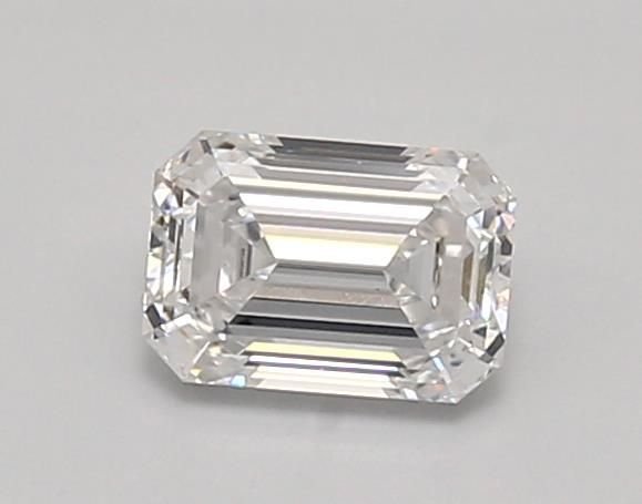 0.92ct D VVS2 Rare Carat Ideal Cut Emerald Lab Grown Diamond