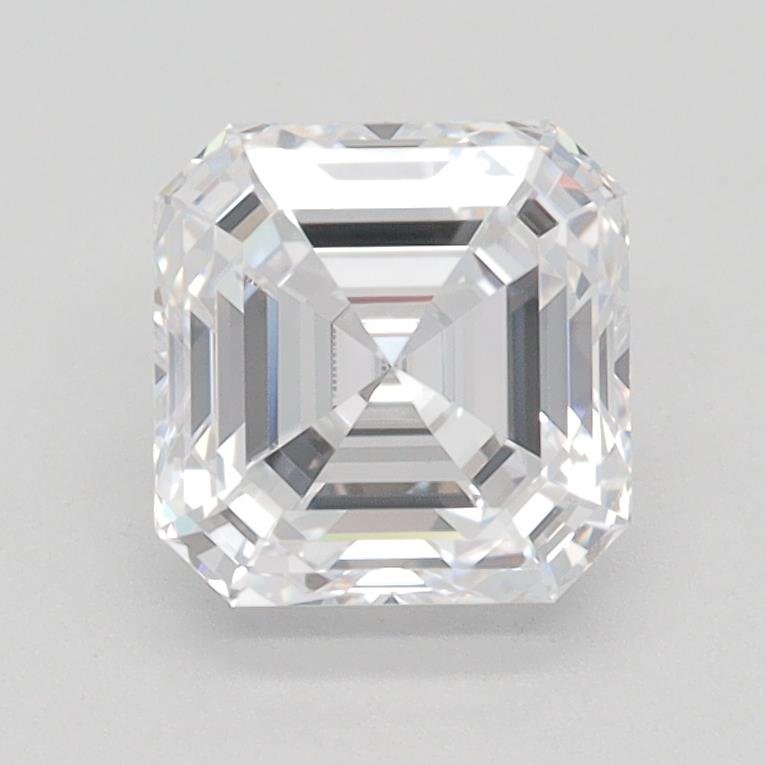 1.52ct D VS1 Rare Carat Ideal Cut Asscher Lab Grown Diamond