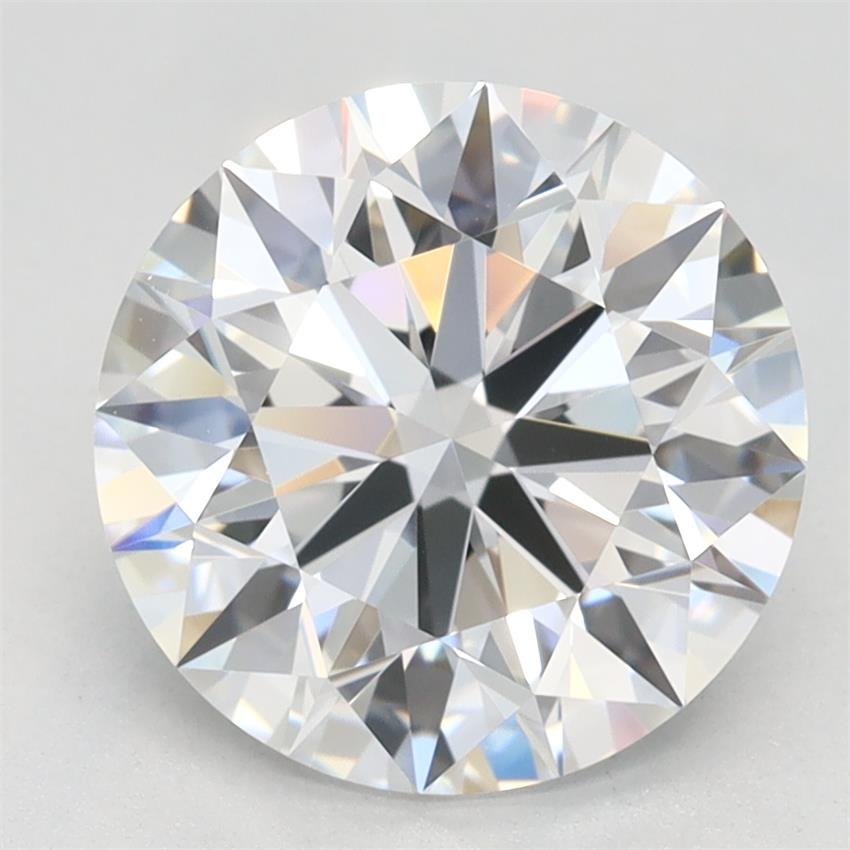 2.69ct D VVS1 Rare Carat Ideal Cut Round Lab Grown Diamond