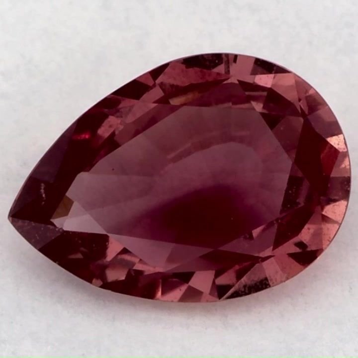 1.25 Carat Pink Pear Sapphire