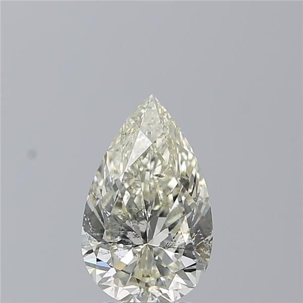 2.60ct J SI2 Rare Carat Ideal Cut Pear Diamond