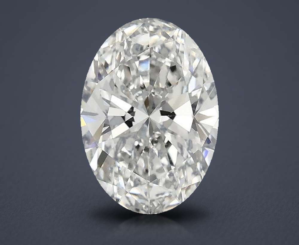 1.47 Carat Oval Lab Diamond