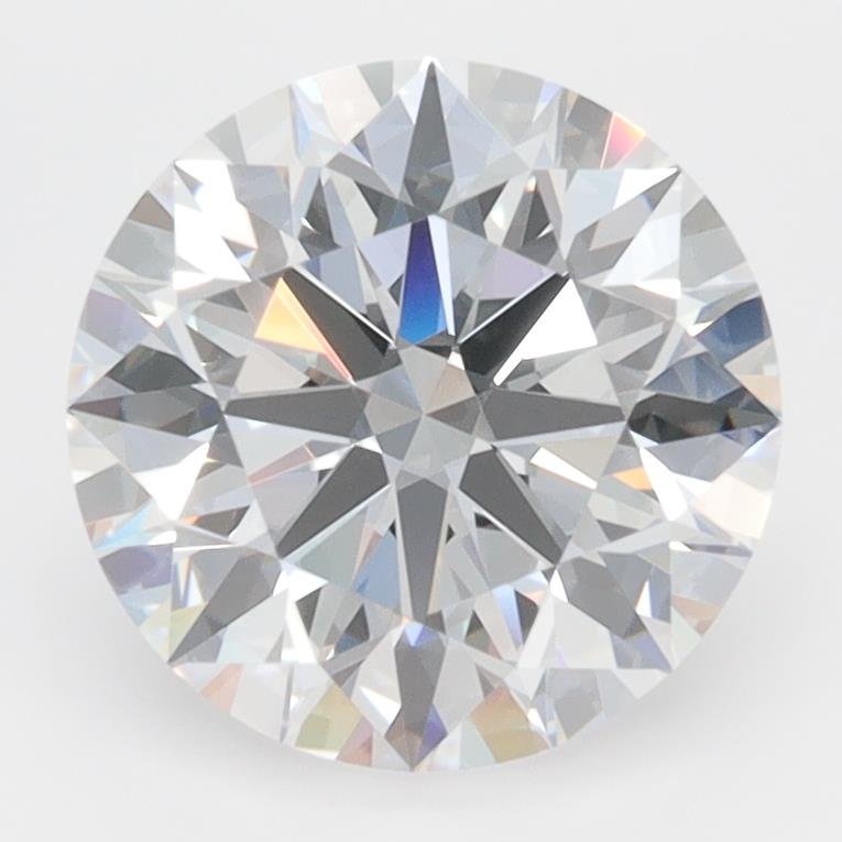 2.71ct D VVS1 Rare Carat Ideal Cut Round Lab Grown Diamond