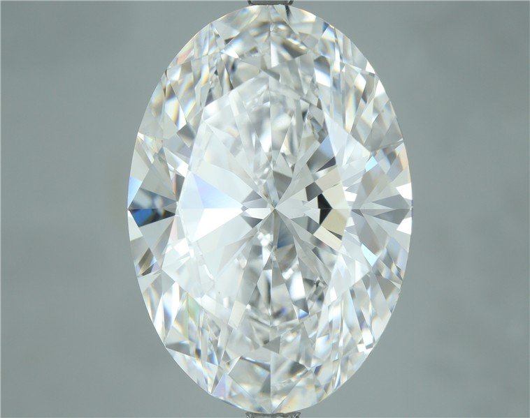 11.06ct E VS1 Rare Carat Ideal Cut Oval Lab Grown Diamond