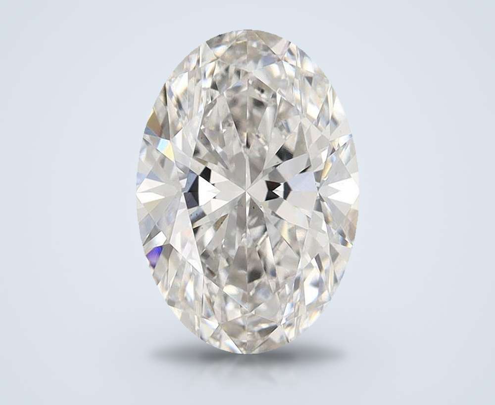 2.54 Carat Oval Lab Diamond