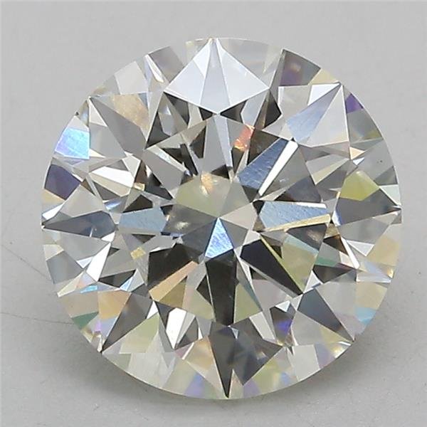 3.18ct J VS1 Rare Carat Ideal Cut Round Lab Grown Diamond