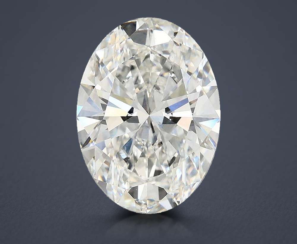 3.04 Carat Oval Lab Diamond