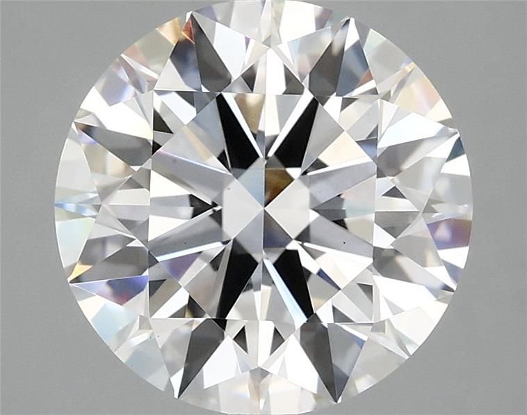 4.09 Carat Round Lab Diamond