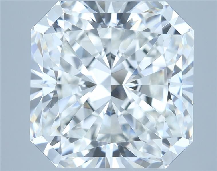 5.26ct G VVS1 Rare Carat Ideal Cut Radiant Diamond