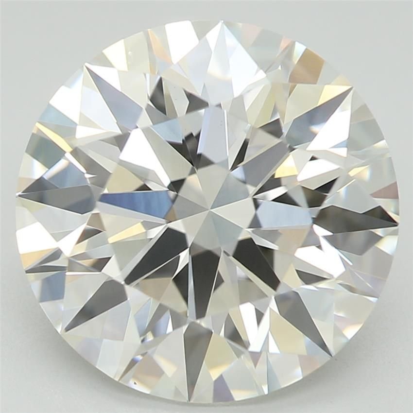 3.94ct F VS1 Rare Carat Ideal Cut Round Lab Grown Diamond