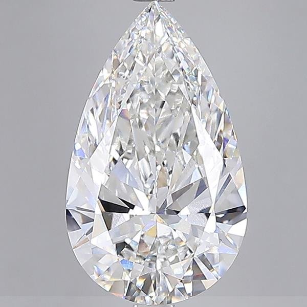 12.06ct F VVS2 Rare Carat Ideal Cut Pear Lab Grown Diamond