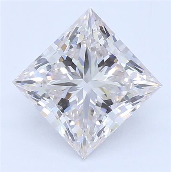 0.87ct H VVS1 Rare Carat Ideal Cut Princess Lab Grown Diamond