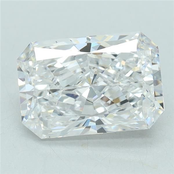 1.61ct D VS1 Rare Carat Ideal Cut Radiant Lab Grown Diamond