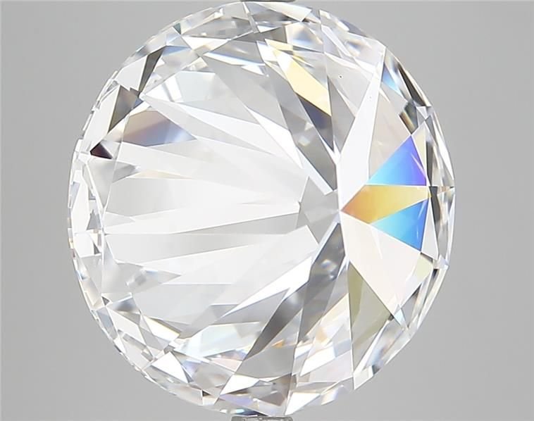 6.64ct D FL Rare Carat Ideal Cut Round Diamond