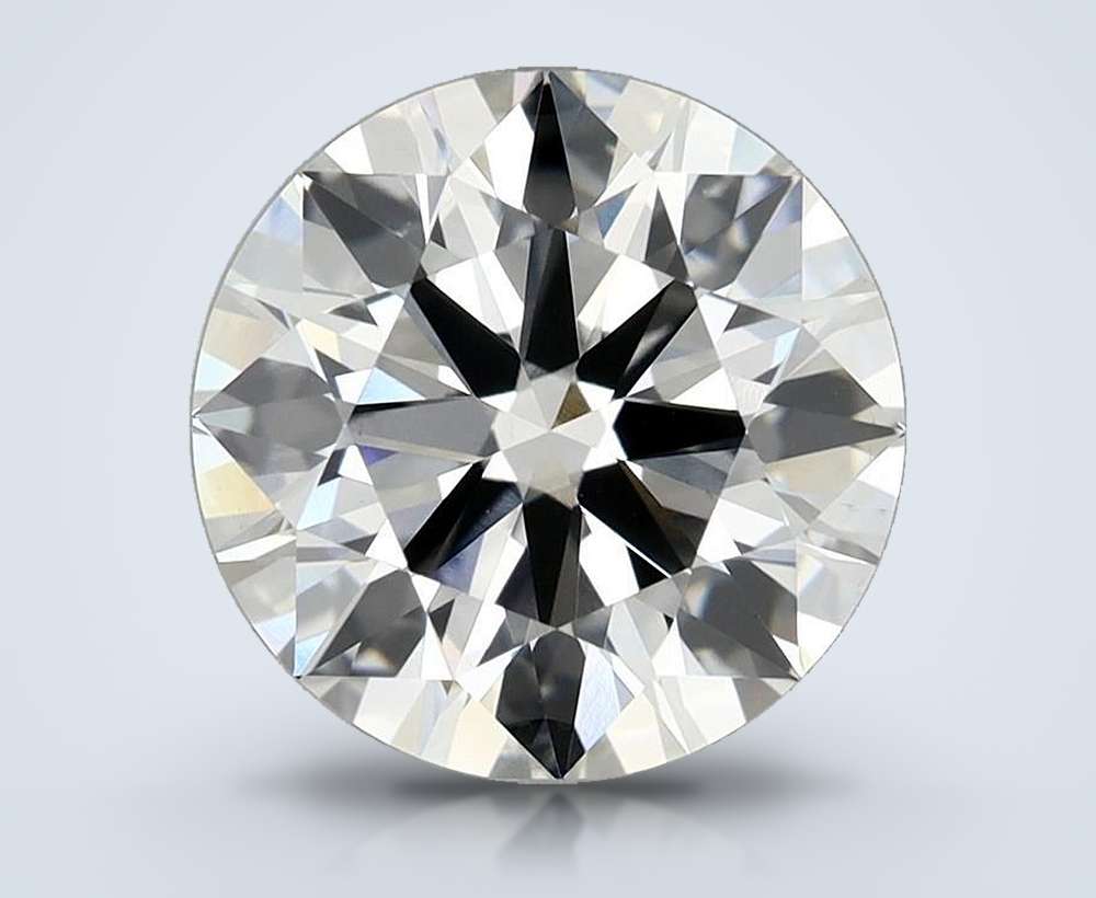 3.96 Carat Round Lab Diamond