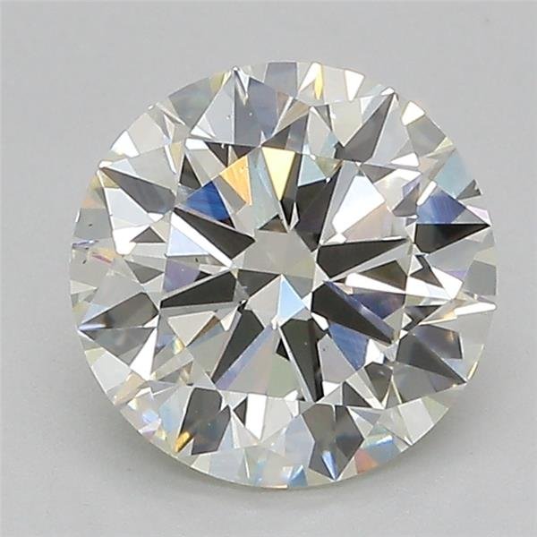 2.19ct J VS2 Excellent Cut Round Lab Grown Diamond
