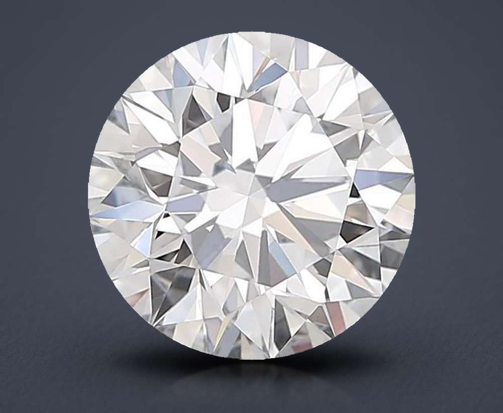 5.37 Carat Round Lab Diamond
