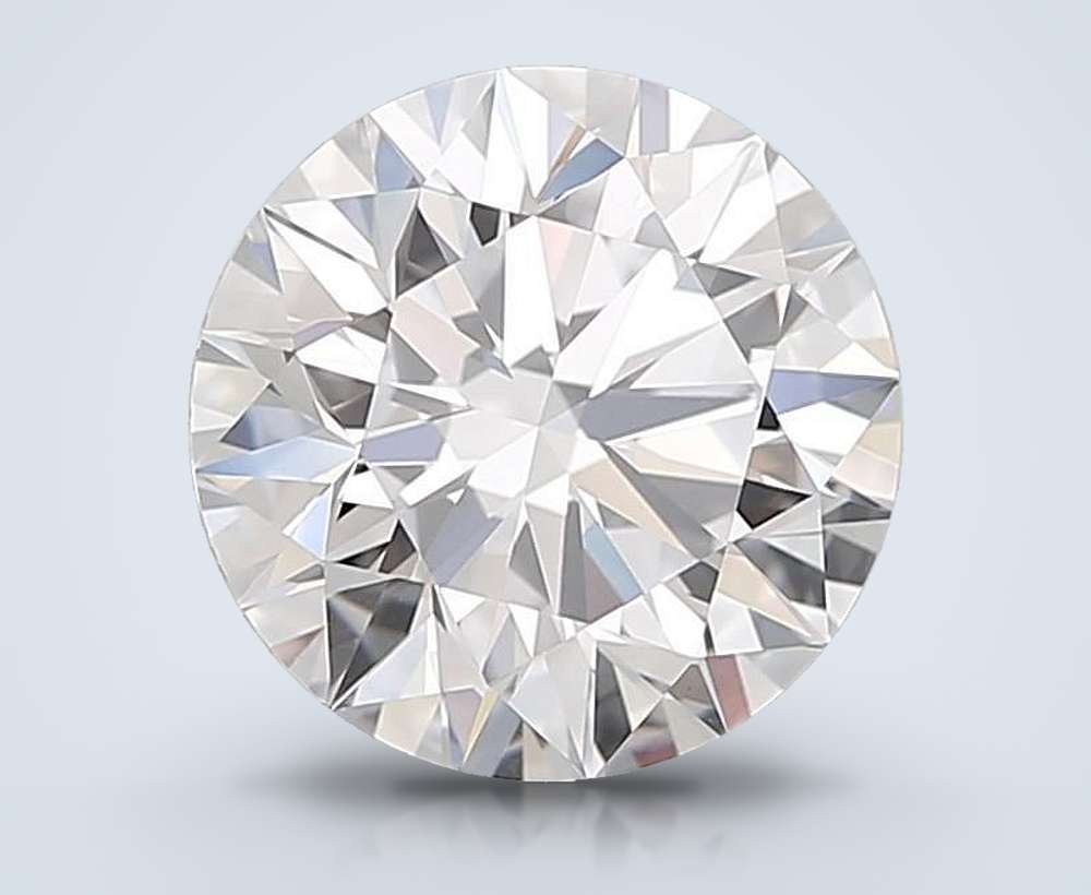 5.37 Carat Round Lab Diamond