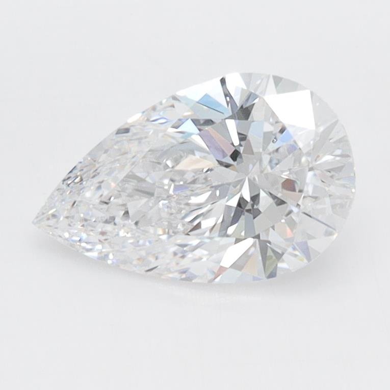 1.01ct D VVS1 Rare Carat Ideal Cut Pear Lab Grown Diamond