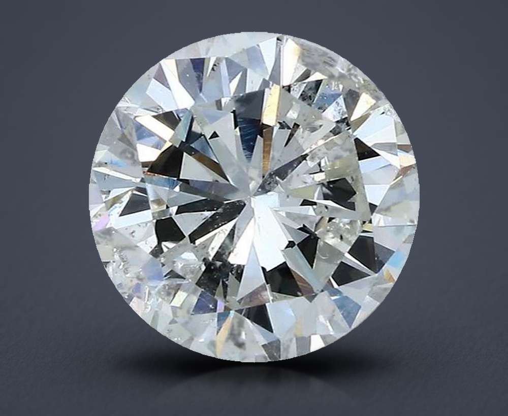 3.53 Carat Round Natural Diamond