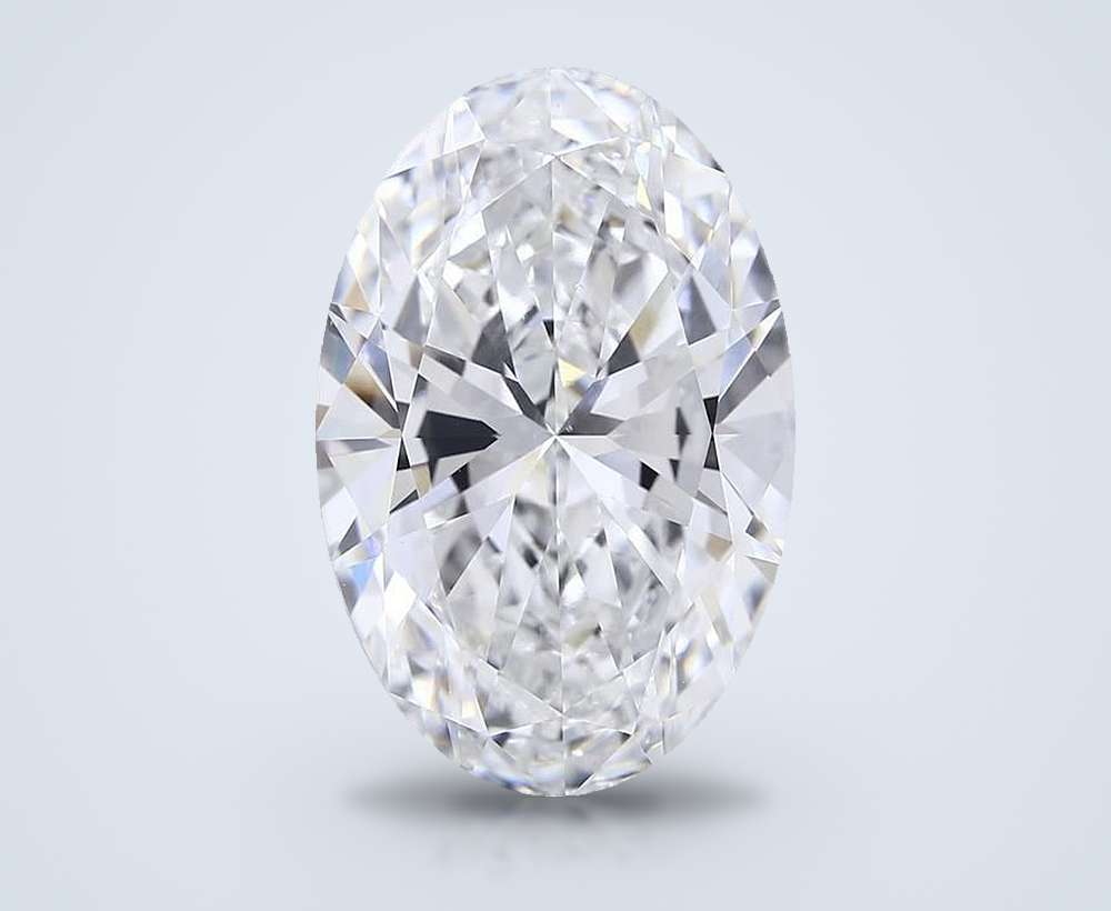 6.10 Carat Oval Lab Diamond