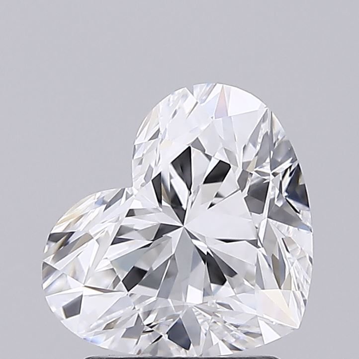 2.03ct D IF Rare Carat Ideal Cut Heart Lab Grown Diamond