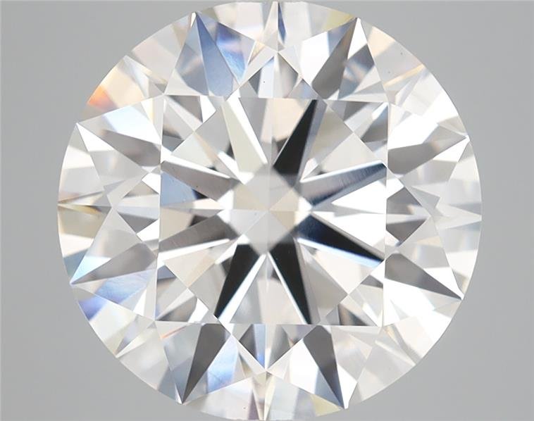 6.18ct G VS1 Rare Carat Ideal Cut Round Lab Grown Diamond