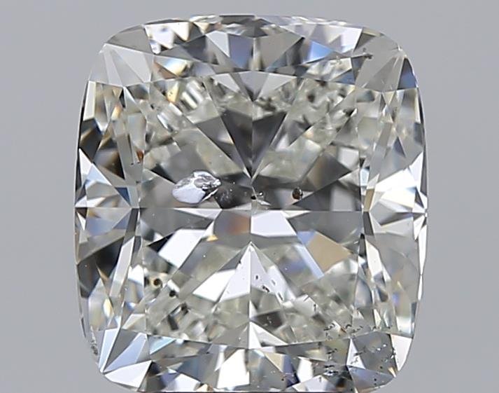 4.20ct G SI2 Rare Carat Ideal Cut Cushion Diamond