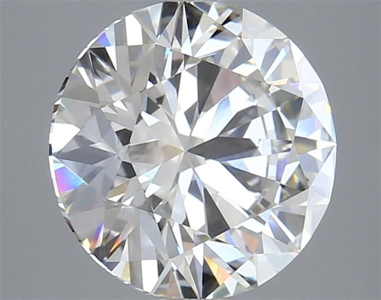 3.80ct H VS2 Rare Carat Ideal Cut Round Lab Grown Diamond