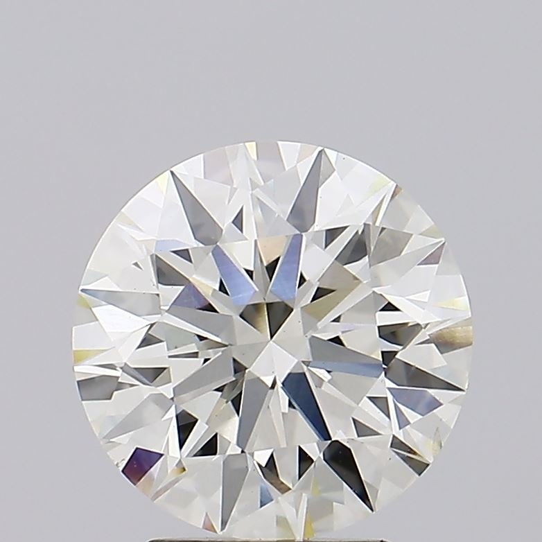 3.12ct J VS2 Rare Carat Ideal Cut Round Lab Grown Diamond