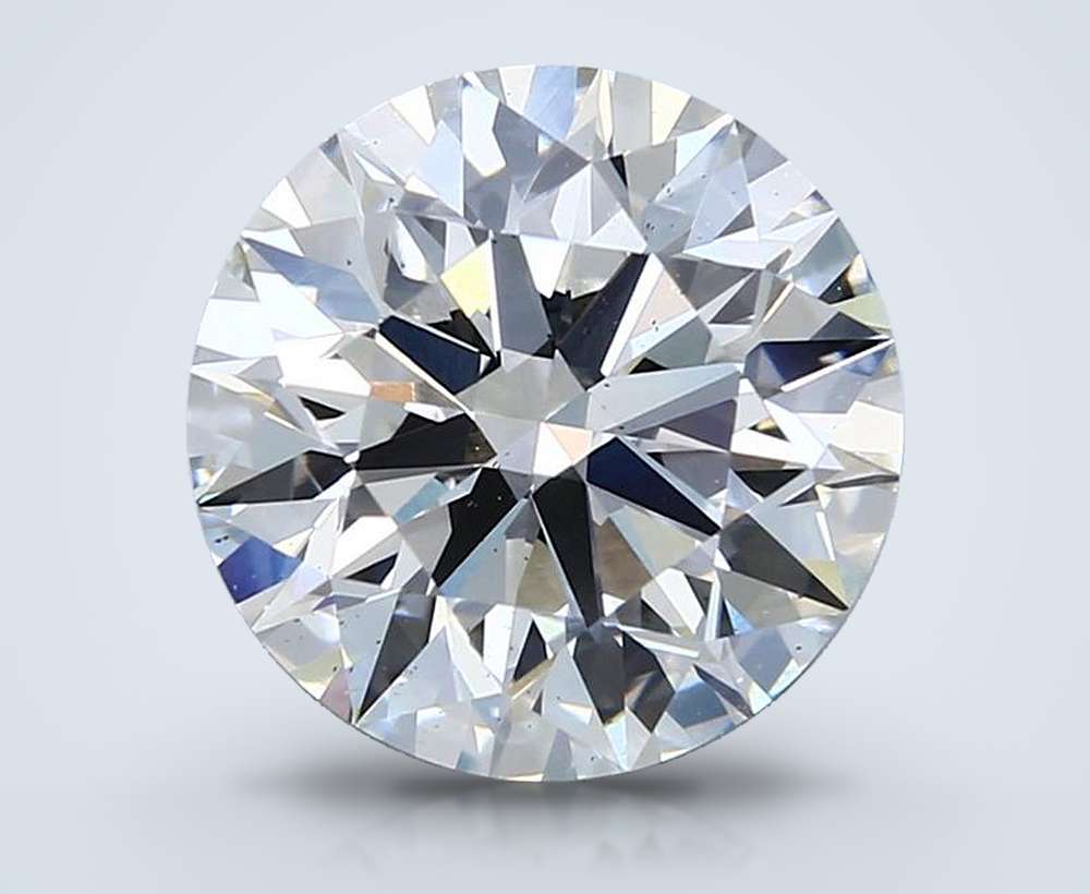 4.01 Carat Round Lab Diamond