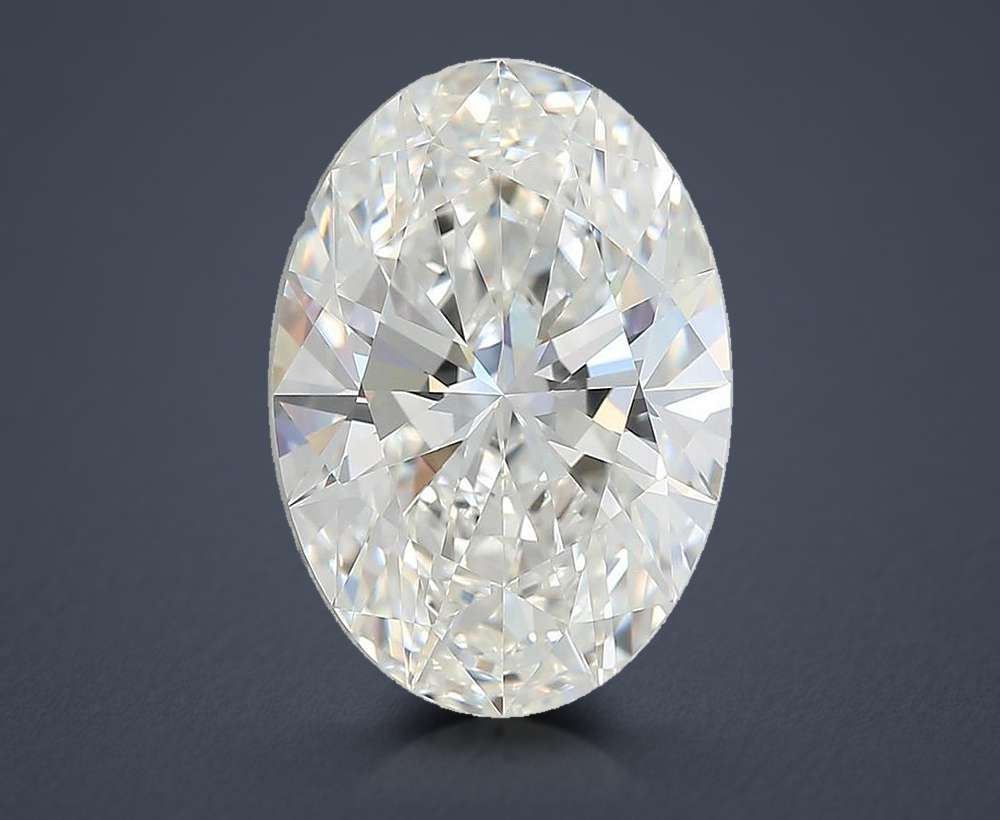 4.92 Carat Oval Lab Diamond